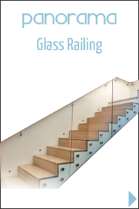 Glass Railing Gallery Portfolio - Panorama Glass and Mirror - Hampton Bays Long Island New York